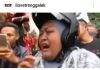 Salah satu bagian video viral ketika ibu menangis saat bertemu Presiden Jokowi di Trenggalek, yang di capture dari akun instagram @ilovetrenggalek