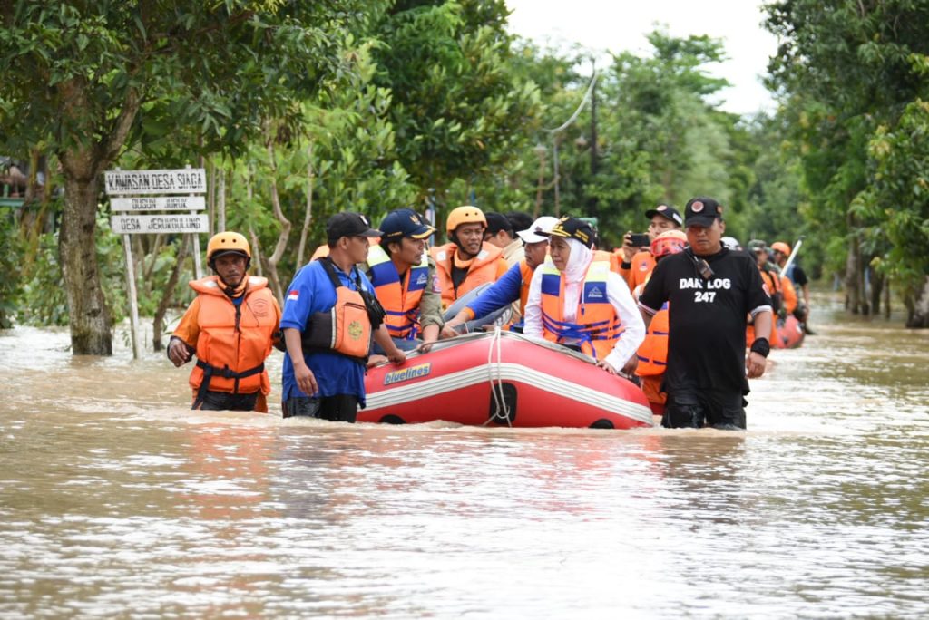 Gubernur Jatim Khofifah Akan Tambah Sudetan Sungai Bengawan Solo