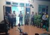 Petugas Bersenjata Jaga Ketat Kotak Suara di Tingkat Kecamatan