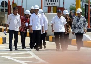 Presiden Jokowi Resmikan Tol Pandaan
