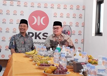Mas Dhito Silaturahmi ke PKS Kabupaten Kediri, Ngobrol Bola dan Politik