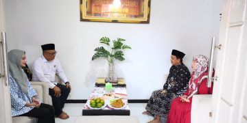 Mbak Vinanda Sowan ke Ketua PPP Kota Kediri