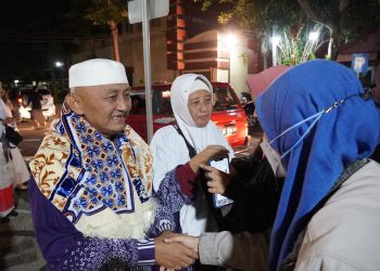 Jamaah Haji Kabupaten Kediri Tiba di Kampung Halaman
