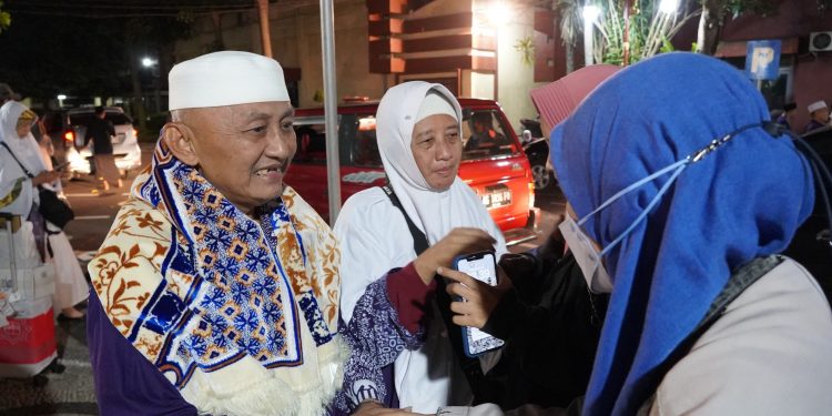 Jamaah Haji Kabupaten Kediri Tiba di Kampung Halaman