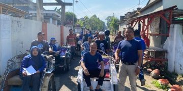 Kembali Branding Becak, Kali Ini Kecamatan Kandangan Full Cover Deny – Muda