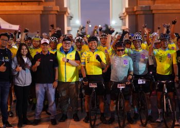 Mas Dhito Berangkatkan Kediri Dholo KOM 2024, Diikuti 520 Cyclist 