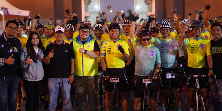 Mas Dhito Berangkatkan Kediri Dholo KOM 2024, Diikuti 520 Cyclist 