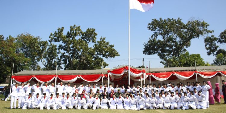 Peringatan HUT Kemerdekaan RI ke -79 di Kayen Kidul, Camat Dorong Pemuda Lebih Inovatif Menuju Indonesia Emas 2045