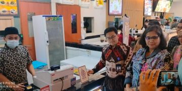 BI dan Pemkot Kediri Launching Zona Kuliner Halal di Kediri Town Square