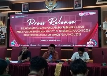 Pasca Putusan MK, KPU Kabupaten Kediri Gelar Sosialisasi Pendaftaran Calon Bupati dan Wakil Bupati