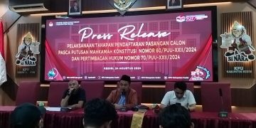 Pasca Putusan MK, KPU Kabupaten Kediri Gelar Sosialisasi Pendaftaran Calon Bupati dan Wakil Bupati