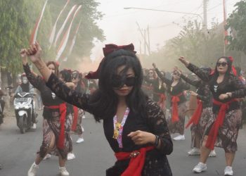 Peringati HUT RI Ke79, Warga Satreyan Kayen Kidul Gelar Karnaval Budaya