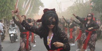 Peringati HUT RI Ke79, Warga Satreyan Kayen Kidul Gelar Karnaval Budaya