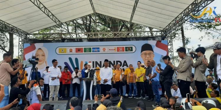 Usung Tema Kerakyatan dan Kemapanan, Partai Pendukung Deklarasi Vinanda – Gus Qowim