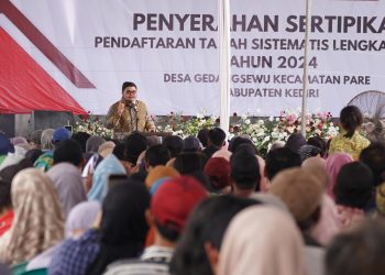 Capai 90 Persen, Mas Dhito Targetkan PTSL Lengkap 2025