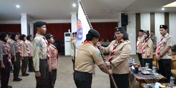 Pj Wali Kota Kediri Lepas Kontingen Peran Saka Daerah Jatim 2024 Kwartir Cabang Gerakan Pramuka Kota Kediri