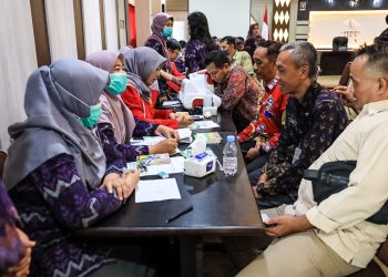Deteksi Dini PTM dan Antisipasi Penyalahgunaan Narkoba, Pemkot Kediri Gelar Layanan Pemeriksaan Untuk Seluruh Pegawai