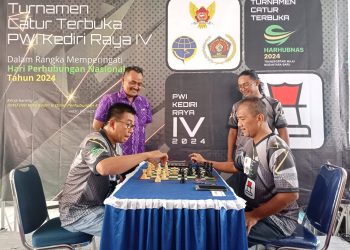 Turnamen Catur Terbuka Piala PWI Kediri Raya IV Sebuah Kompetisi Syarat Gengsi