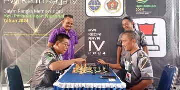 Turnamen Catur Terbuka Piala PWI Kediri Raya IV Sebuah Kompetisi Syarat Gengsi