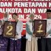 KPU Kota Kediri Tetapkan Nomor Urut Pasangan Calon Walikota dan Wakil Walikota