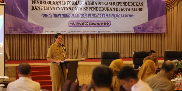 Pemkot Kediri Sosialisasikan Pengelolaan dan Pemanfaatan Data Kependudukan untuk Jaga Keamanan Data