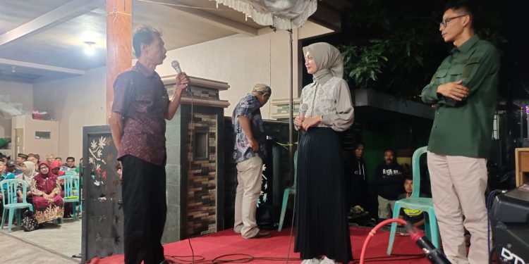 Temui Ratusan Simpatisan PKB, Vinanda Bicara Target Penurunan Kemiskinan