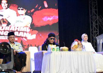 Silaturahmi Kebangsaan di Kediri, Gus Miftah : Mbak Vinanda – Gus Qowim Calone pak Prabowo