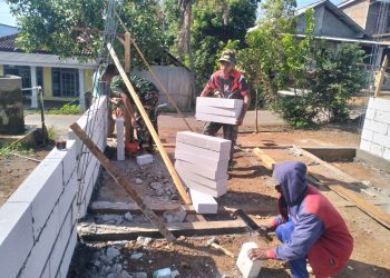Kejar Target Waktu, Satgas TMMD 122 Terus Dikebut Rehab RTLH