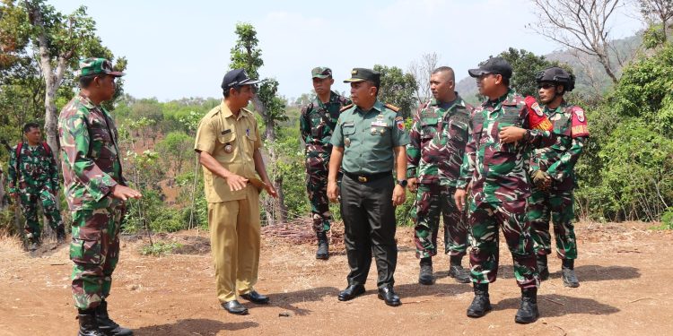 Danrem 082 Citra Panca Yudha Jaya Tinjau  Lokasi TMMD Ke – 122