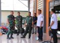 Dansatgas TMMD 122 Kodim 0809/Kediri Sambut dan Dampingi Danrem 082/CPYJ Tinjau Kesiapan Penutupan