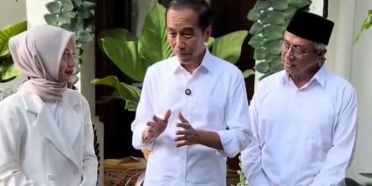 Paslon Pilwali Kediri Vinanda dan Gus Qowim dapat Pesan Peningkatan Industri Pariwisata dari Jokowi