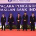 Pj Wali Kota Kediri Ikuti Upacara Pengukuhan Kepala Kantor Perwakilan Bank Indonesia Kediri