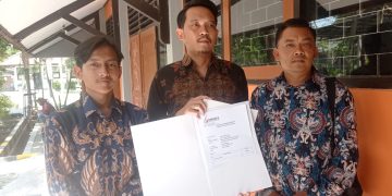 Tim Kuasa Hukum Pasangan Nomor Urut 2 Laporkan Dugaan Pelanggaran APK di Kota Kediri