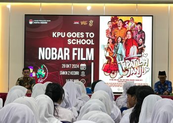 Tingkatkan Partisipasi Pemilih Pemula KPU Kota Kediri Gelar Sosialisasi Bertajuk Goes To School