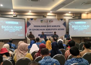 Sosialisasi Anti Korupsi Di Lingkungan Inspektorat Kabupaten Kediri