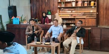 Ngopi Bersama Tim Pemenangan Gabah Pasangan Calon Bupati Tulungagung