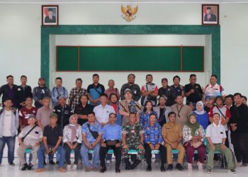 Kodim 0809 Gelar Karya Jurnalistik Publikasi TMMD ke -122 Desa Pagung Kecamatan Semen Kab. Kediri