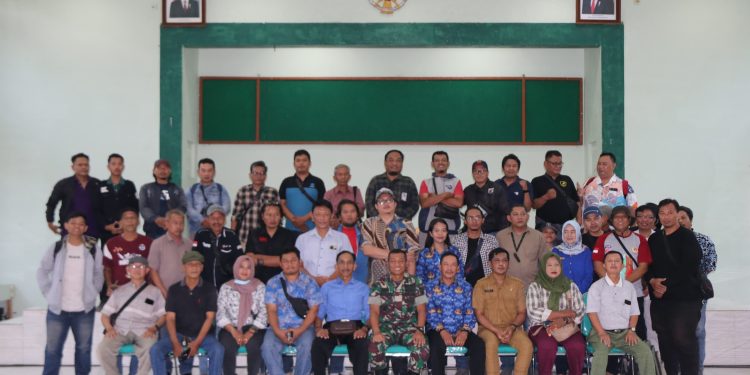 Kodim 0809 Gelar Karya Jurnalistik Publikasi TMMD ke -122 Desa Pagung Kecamatan Semen Kab. Kediri