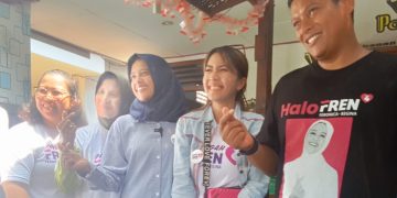 Calon Walikota Kediri, Bunda Fey, Blusukan di Kelurahan Kampung Dalem