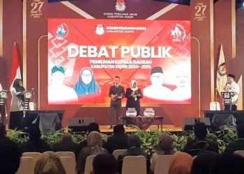 Gelaran Debat Kandidat Calon Bupati dan Wakil Bupati Kediri Tahap I Penyampaian Visi Misi Oleh KPU Kabupaten Kediri Berjalan Sukses
