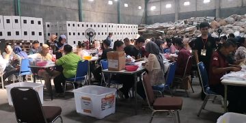 Libatkan Warga Difabel KPU Kota Kediri Memulai Proses Sortir Lipat Surat Suara Pilkada Kota Kediri