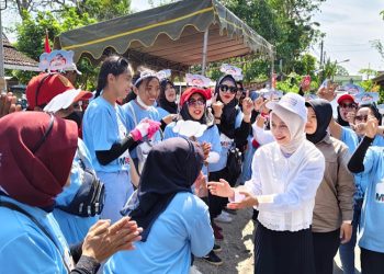 Mbak Vinanda Sapa Kader Posyandu Lansia dan Pelaku UMKM, Bawa Spirit Perubahan