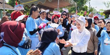 Mbak Vinanda Sapa Kader Posyandu Lansia dan Pelaku UMKM, Bawa Spirit Perubahan