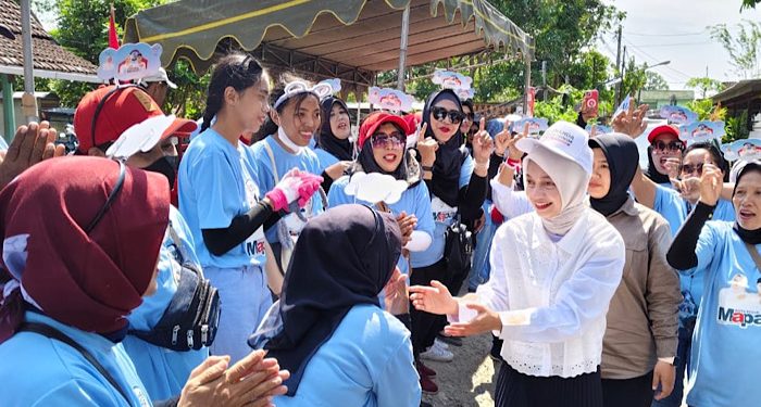 Mbak Vinanda Sapa Kader Posyandu Lansia dan Pelaku UMKM, Bawa Spirit Perubahan