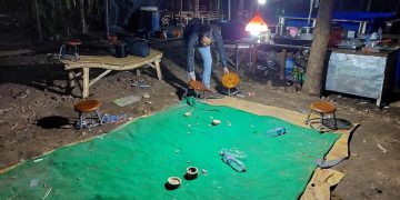 Polsek Bagor Gerebek Lokasi Judi Sabung Ayam, Temukan Uang dan Alat Judi Dadu