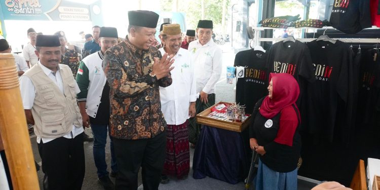 Geliat Bazar UMKM di Hari Santri Nasional, Pemkab Kediri: Santri Itu Perekat Bangsa