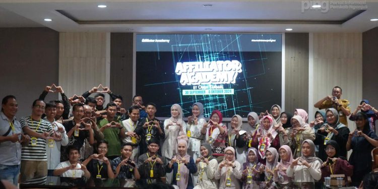 Cetak Content Creator Handal, Pj. Bupati Nganjuk Buka Pelatihan Digital ‘Afiliator Academy’