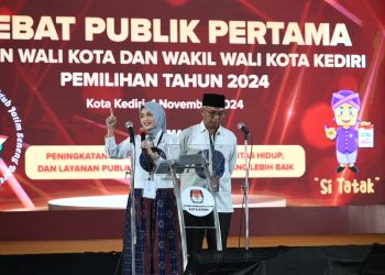 Mengulas Persentase Penduduk Miskin Kota Kediri Tertinggi Kedua di Jatim yang Dibeber Vinanda dalam Debat Publik