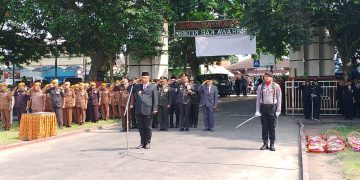 Pemerintah Kabupaten Kediri Gelar Upacara Ziarah Peringati Hari Pahlawan Ke- 65 Tahun 2024