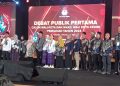 Debat Publik Pertama Calon Walikota dan Wakil Walikota Kediri Berjalan Aman Kondusif Sesuai Harapan KPU